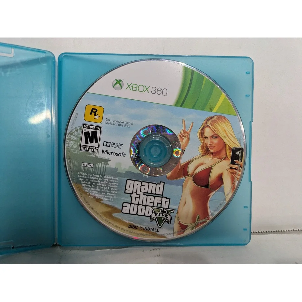 Microsoft Xbox 360 Assassins Creed GTA V LEGO Indiana Jones Kung Fu Panda TESTED